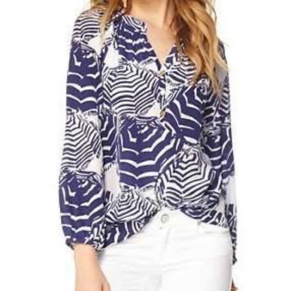 Lilly Pulitzer Oh Cabana Boy Elsa Top